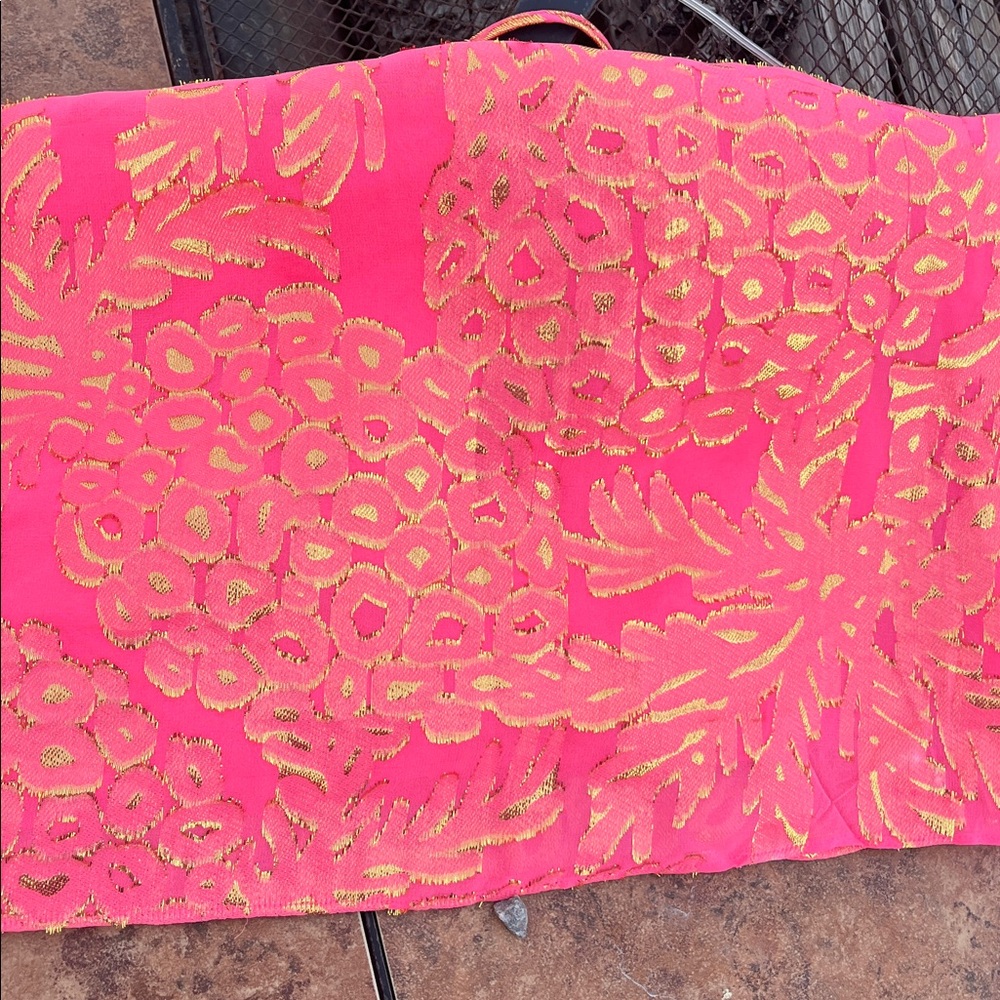 Lilly Pulitzer Lela Silk Slip Dress – Coral Reef Pineapple Clip - Picture 15 of 16
